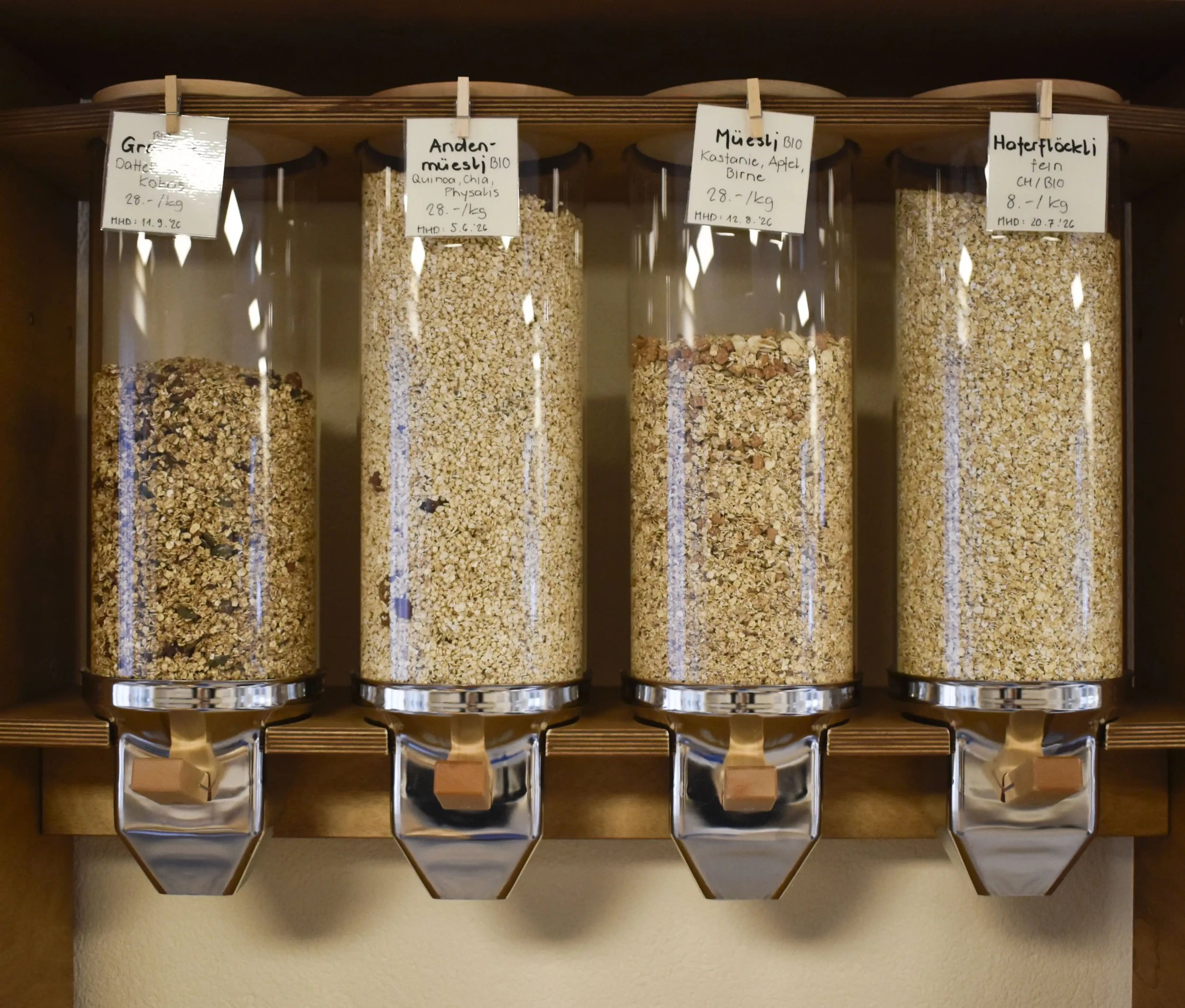 Granola und Müesli